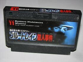 Blue Train Satsujin Jiken Nishimura Kyotaro Famicom NES Japan import US Seller