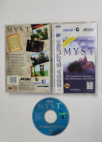 Myst (Complete) (Sega Saturn, 1995) Shipped Fast PLEASE READ THE DESCRIPTION
