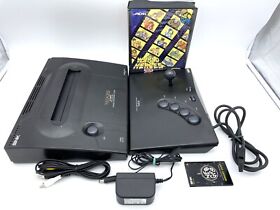 Neo Geo AES Console SNK All included & Rom Cartridge (World Heroes 2)