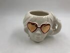 Sheffield Home Ceramic 16oz Valentine Heart Glasses Coffee Mug CC01B05019