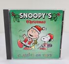 Snoopys Christmas CD Classiks On Toys Charlie Brown Peanuts Holiday Songs 1994
