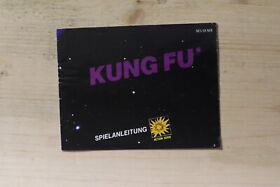Kung Fu NOE - lose Anleitung für Nintendo NES-Spiel PAL-B