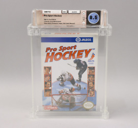 Pro Sport Hockey Nintendo NES 1993 Jaleco CIB Complete in Box w/Manual Wata 8.5