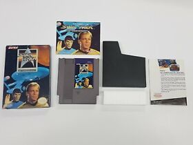 Star Trek 25th Anniversary NES Complete CIB Original Authentic Tested w/ poster