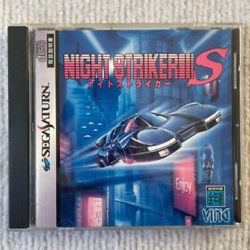 Night Striker S VING Sega Saturn 1996 from japan