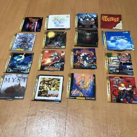 Sega Saturn Software 16 pieces