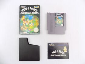 Boxed Nintendo Entertainment NES Joe & Mac Caveman Ninja - Inc Manual - PAL-