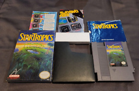 Startropics Star Tropics for NES Nintendo Complete In Box CIB Great Shape