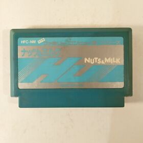 Nuts & Milk (Nintendo Famicom FC NES, 1984) Japan Import