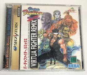 Virtua Fighter Remix For Japanese Sega Saturn System  *USA Seller*