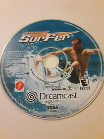 Championship Surfer (Sega Dreamcast, 2000) Authentic Disc Only Very Good Shape