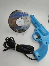 Lethal Enforcers (Sega CD, 1992) LIGHT GUN AND DISC ONLY