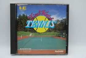 Final Match Tennis NEC PC Engine Hu-Card Japan game 1991 F/S