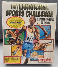 International Sports Challenge (Amiga, 1992) Big Box Partially Sealed