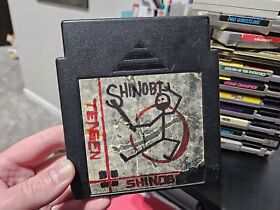 Nintendo NES Shinobi Tengen Video Game Cartridge 1 of 1 custom artwork by Jason