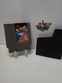 *VG* Q*bert (Nintendo Entertainment System, 1989) QBERT NES Cartridge TESTED