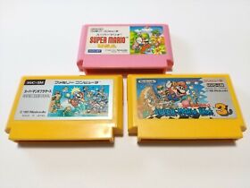 Super Mario bros.1 3and USA/Cartridge Only Famicom FC NES /Japanese Ver.