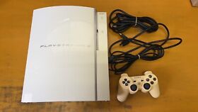 PLAYSTATION 3 (40GB) PS3 sony Ceramic white CECHH00 japan Console