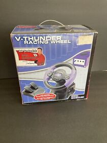 V-thunder Dale Earnhardt Racing Wheel Nintendo Game Cube NEW