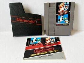 Nintendo NES Game Super Mario Bros  and Duck Hunt - Tested
