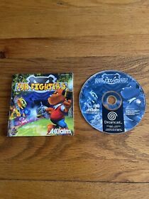 Fur Fighters (Sega Dreamcast Disc And Manual Only Very Good Condition !