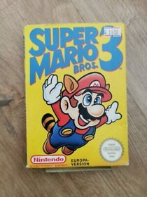 Nintendo NES Super Mario Bros. 3 original HÜLLE + ANLEITUNG
