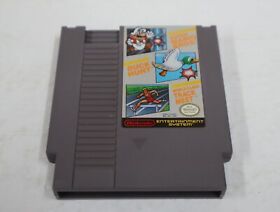Super Mario Bros./Duck Hunt/World Class Track Meet (NES, 1987) Cart Only 3 screw