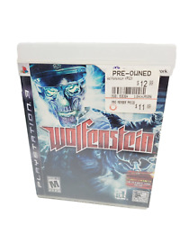 Wolfenstein PS3 (Sony PlayStation 3, 2009) CIB COMPLETE W/ MANUAL