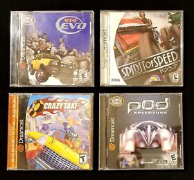 Sega Dreamcast Game Lot All Are Race Controller Compatible Adult Owned 