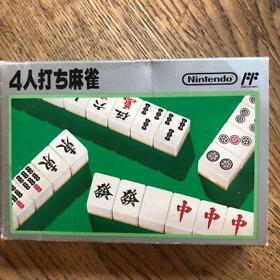 Nintendo 1984 4-player mahjong Famicom NES Japanese Retro Game Rare from Japan 
