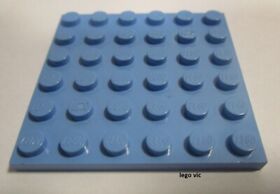 LEGO 3958 Plate 6x6 Medium Blue Plate Belville 5858 Harry Potter 4728 MOC B2