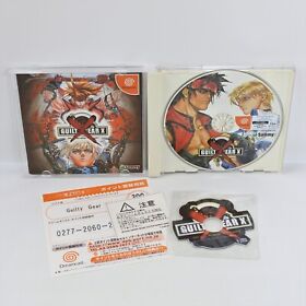 GUILTY GEAR X First Limited with Audio CD Type B Dreamcast Sega 2077 dc