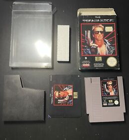 The Terminator NES Nintendo OVP CIB ANLEITUNG KOMPLETT SNES N64 BOXED MANUAL TOP