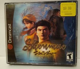 Shenmue, Sega Dreamcast, 2000, four disc's with booklet 