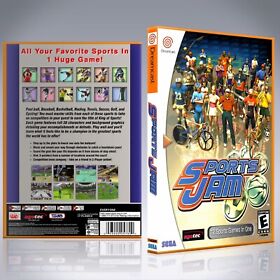 Dreamcast Custom Case - NO GAME - Sports Jam