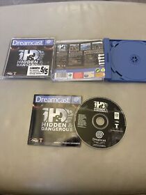 Hidden & Dangerous Dreamcast Sega Complete PAL Broken Case! Clean Disc