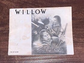 Willow Nintendo NES Instruction Manual Only