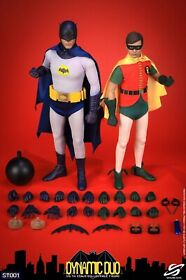 Saturn Toys ST001 1/6 Batman 1966 Robin Dynamic Duo Action Figure IN STOCK
