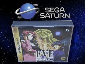 1997 Sega Saturn Eve Burst Error Japan Video Game Near Complete!