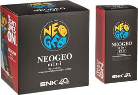 NEOGEO mini Japan Game Console + PAD Controller Black SNK neo geo Japan