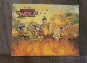 Operation Wolf Nintendo NES Manual Only