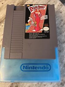 oval seal Who Framed Roger Rabbit  in box nintendo nes game factory MINT