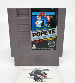 Popeye Nintendo NES 5-screw Cartridge FRA