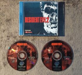 Resident Evil 2 Sega Dreamcast Sans Notice FR