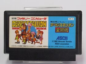 Derby Stallion Zenkokuban Cartridge ONLY [Famicom Japanese version]