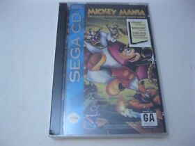 Mickey Mania new sealed Sega CD 