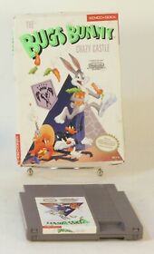 Nintendo NES Game The Bugs Bunny Crazy Castle By Kemco with box Tested & Working