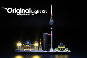 LED Lighting light kit fits LEGO ® Architecture Berlin Skyline set 21027