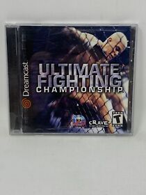 Sega Dreamcast - UFC Ultimate Fighting Championship - Complete - Clean & Tested