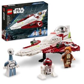 LEGO Star Wars Obi-Wan Kenobi’S Jedi Starfighter 75333 Building Set  🎁Kids Gift